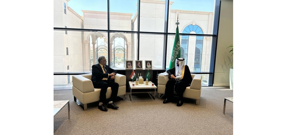 Ambassador Dr Suhel Ajaz Khan met with CEO of Saudi Food & Drug Authority H.E. Dr. Hisham Al Jadhey on 04 June 2024.